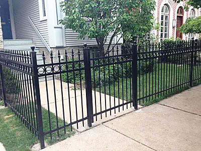 锌钢社区护栏图片2